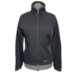 Cloudveil Womens Cyclone Seredipity Soft Shell Jacket Size Medium M Black Coat
